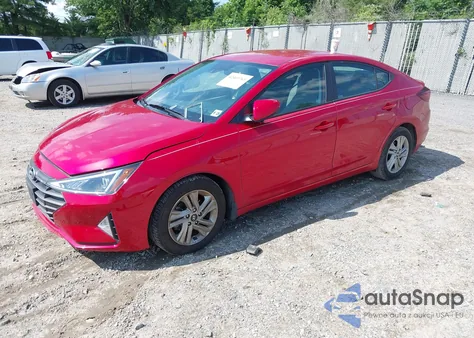 2020 Hyundai Elantra Sel z USA, uszkodzony, nr VIN 5NPD84LF4LH598506